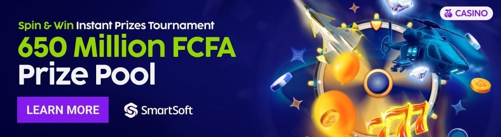 BJ/CG/CM/ Smartsoft Spin & Win Tournament April 26 